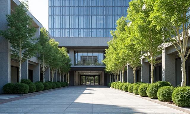 白樺製薬のオフィス外観